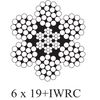 6x19 IWRC Improved Plow Steel (IPS)